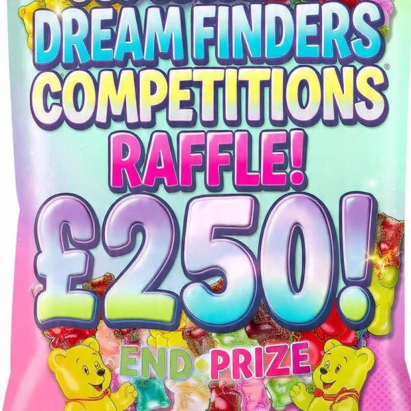 Dream Finders Raffle including 25 x £100 Instant wins. £250 End Prize