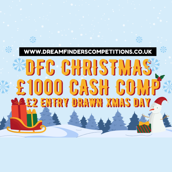 £1000 Christmas Day cash!